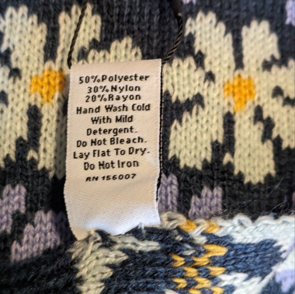 Vera Bradley cozy scarf Floral Bursts - Picture 10 of 10